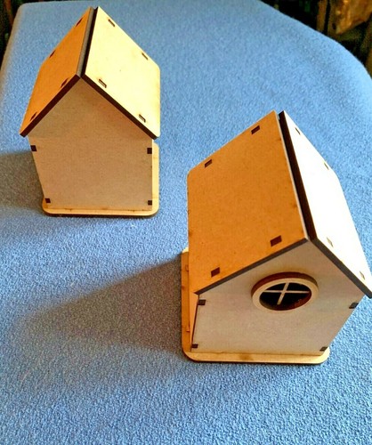 Wooden mdf beach huts craft - beach,