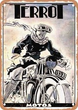 METAL SIGN - 1933 Terrot
