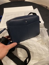 mont blanc bag leather