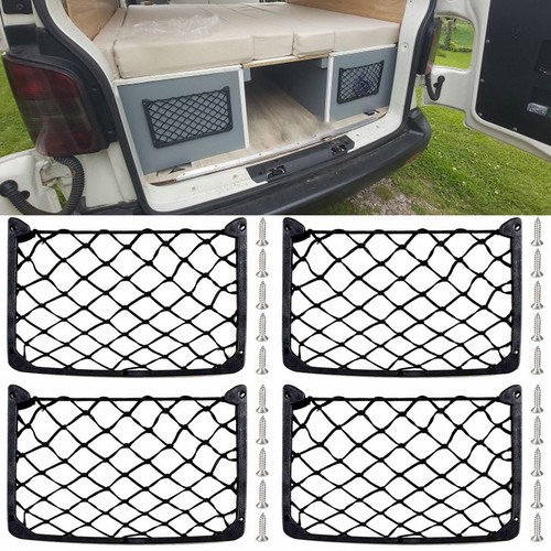 Large storage net pocket - 4x,