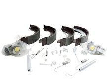 CITROEN XSARA PICASSO 00-10 REAR BRAKE SHOES SET 2 WHEEL CYLINDERS & FITTING KIT