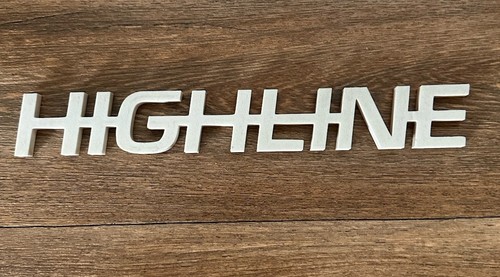 Scania highline grille badge - scania,