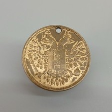 Gaming Token Queen Victoria 1849 Counter Medal Double Headed Eagle -CP