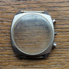 Breitling Top Time Vintage Case Front & Pushers Parts 35.2mm Venus 188 (BO21)