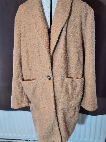 Boohoo camel teddy bear faux - teddy,