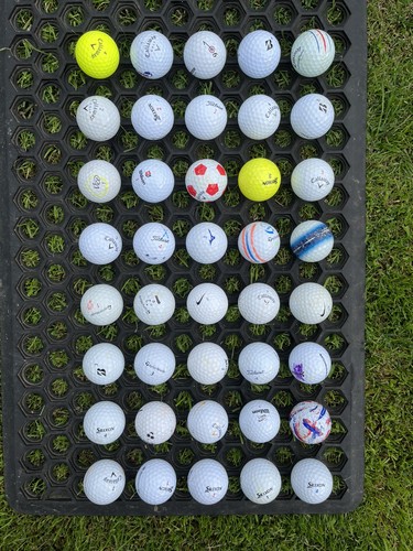 Golf balls mixed titleist - golf,