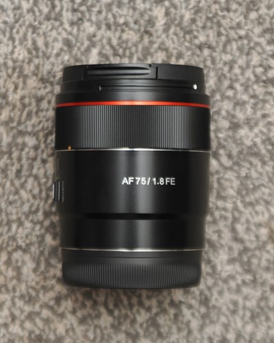 Used samyang 75mm - used,