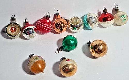Christmas mercury glass - christmas,
