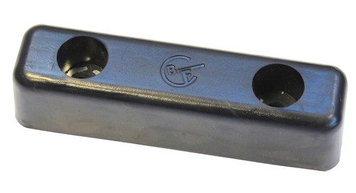 Rubber ramp buffer block - rubber,