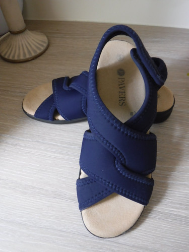 Pavers stretch comfort sandals - stretch,