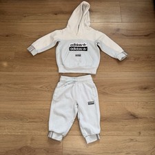 Fresh Adidas Baby Tracksuit Set (Hoodie & Joggers) 9-12 Months