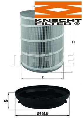 Air filter fits - filter, mercedes-benz