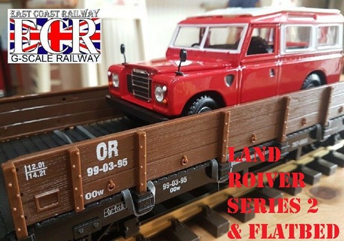 New brown scale flatbed - brown, g