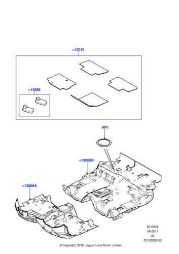 Land rover genuine - rover, lr026293