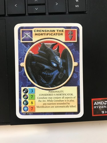 Crenshaw the mortificator - mortificator,