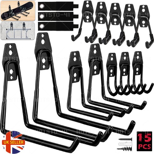 15x heavy duty storage hooks - 15x,
