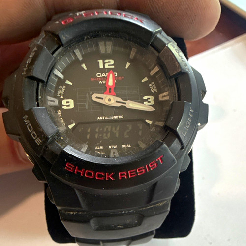 Casio shock 100 men s - casio, g-100