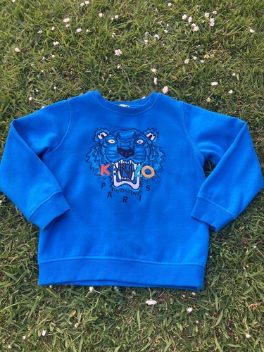 Kenzo tiger logo - logo, aqua