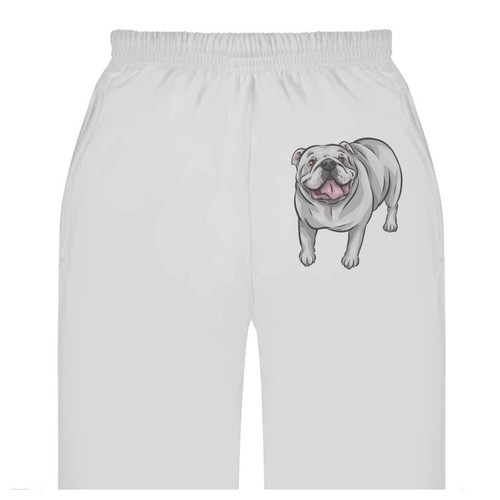 White english bulldog adult - english, bulldog'