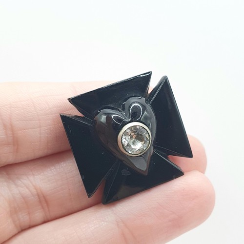 Antique victorian whitby jet - antique,