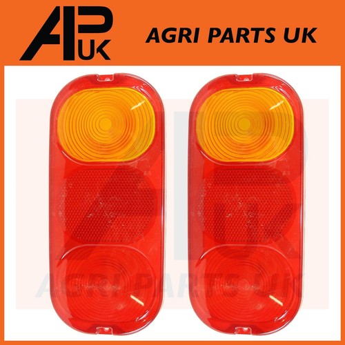 Rear lamp light lens - 2x,