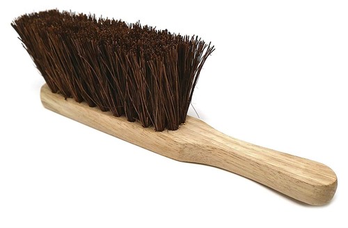 Stiff natural bassine bristle - natural,