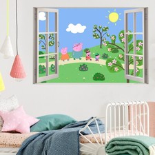 Peppa pig wall sticker - wall,