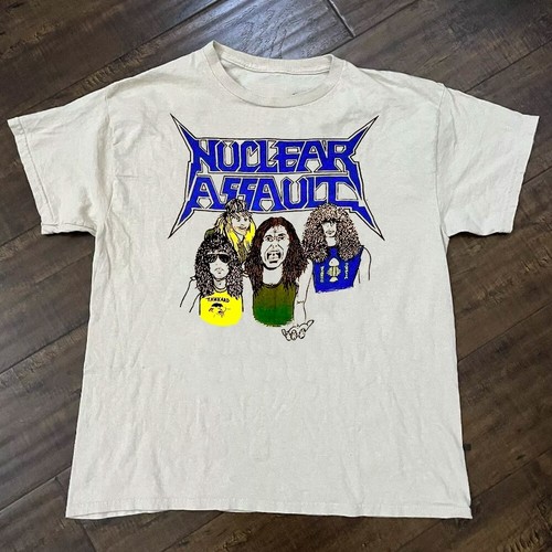Retro nuclear assault concert - nuclear,