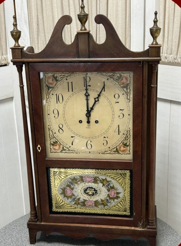 Chelsea pillar scroll - &, clock