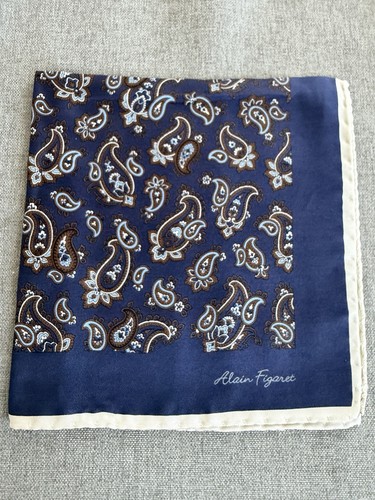 Alain figaret blue paisley - blue,