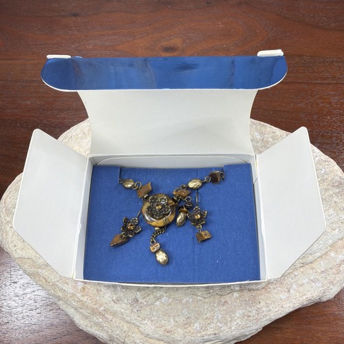 Avon tiger eye necklace and - avon,