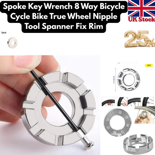 Spoke key wrench - key, 8