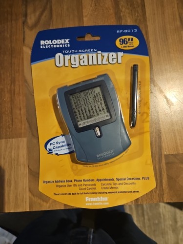 Vintage 2002 franklin rolodex - vintage,