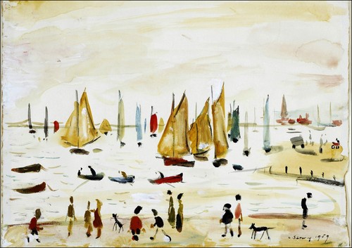 Lowry yachts framed - lowry,, wall