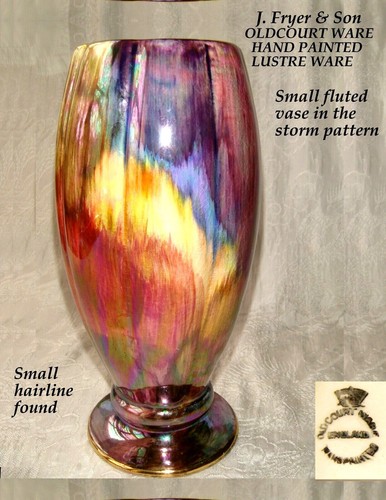 Vintage old court ware lustre - old,