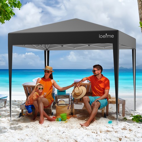 Pop gazebo 5x2 5m - 2.5x2.5m, garden
