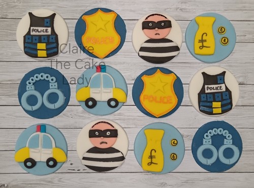 100 edible handmade police - 100%,