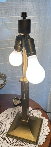 Antique miller slag lamp - miller,