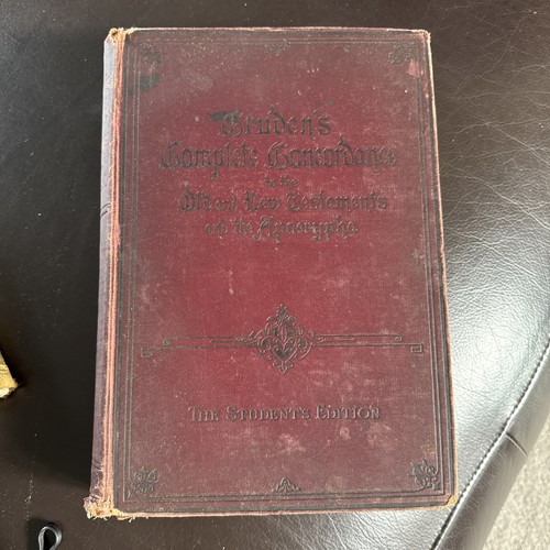 Cruden complete concordance - cruden's,