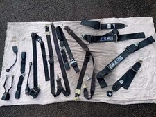 Car seat belts harness job - harness, lot