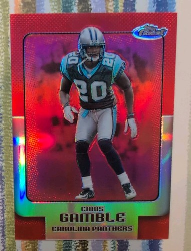Chris gamble 2006 topps finest - chris,
