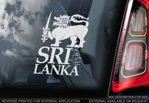 Sri lanka car sticker - lanka,