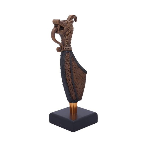 Viking dagon head longship - head,