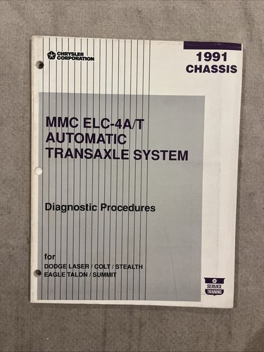 1991 chrysler mmc - chrysler, elc-4a/t