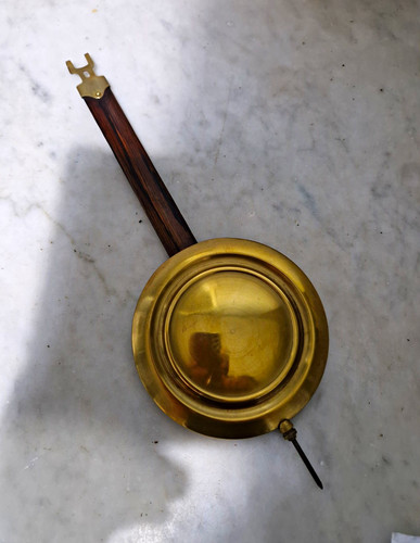Clock pendulum assembly - pendulum, brass