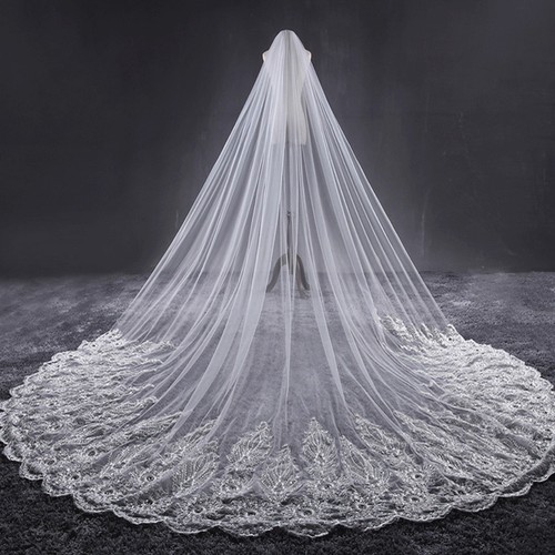 Tier cathedral length sequin - tier,