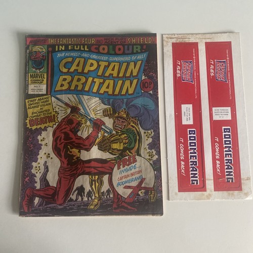 Captain britain 1976 with - britain, #2