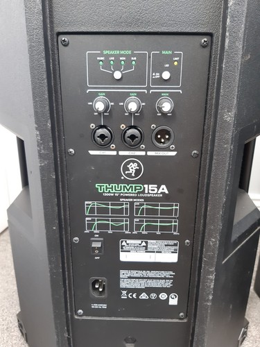 Mackie thump 15a speakers - thump, pa
