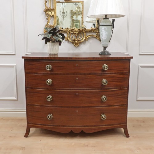 Georgian chest drawers - chest,