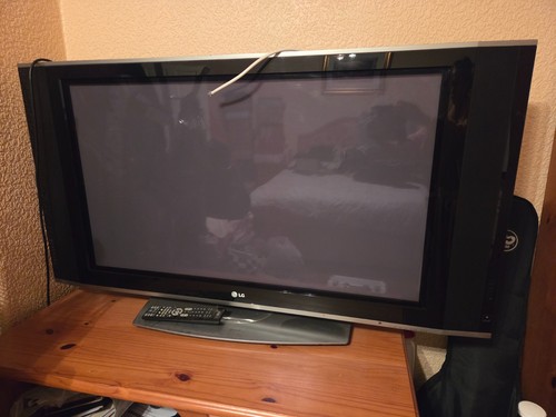 Inch and remote - lg, tv